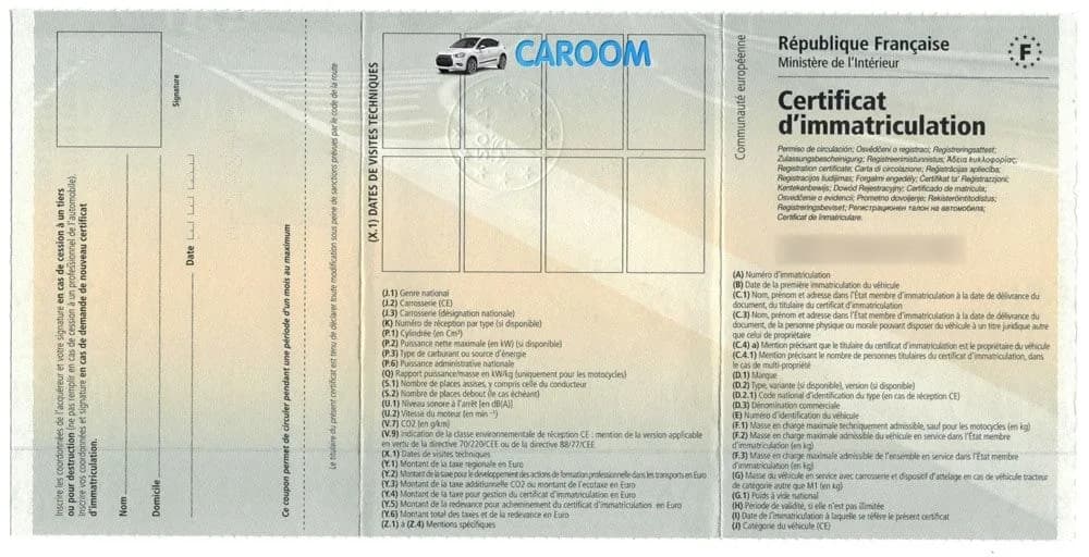 Immatriculation : les 5 erreurs qui bloquent votre carte grise