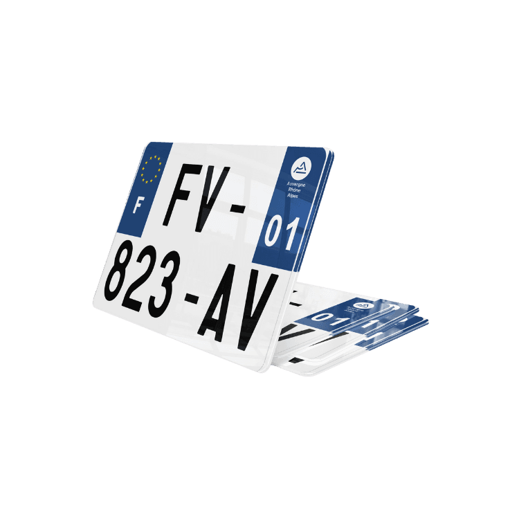 Plaque plaques mini moto